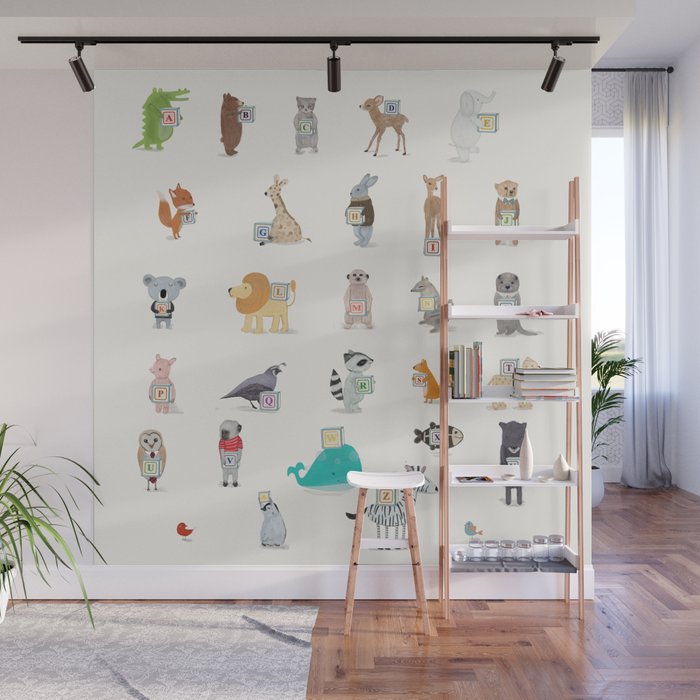 little alphabet Wall Mural Gallery Image 1