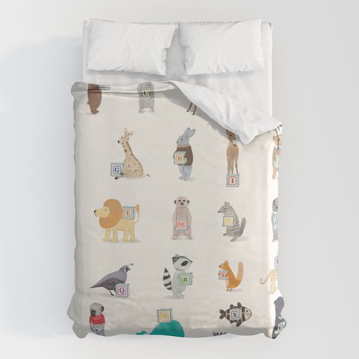 little alphabet Duvet Cover Gallery Image 6