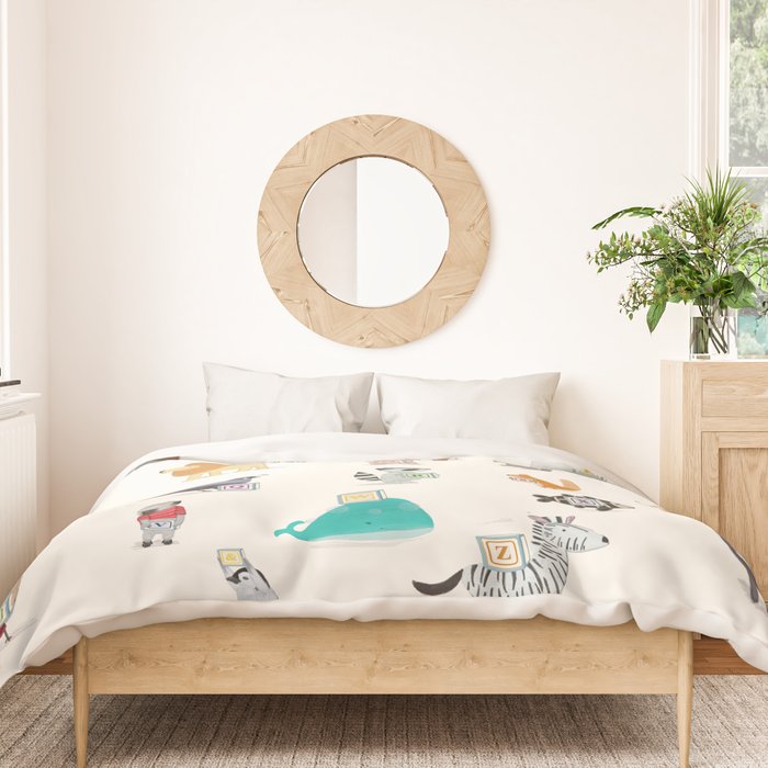 little alphabet Duvet Cover Gallery Image 3