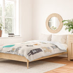 little alphabet Duvet Cover Gallery Image 2