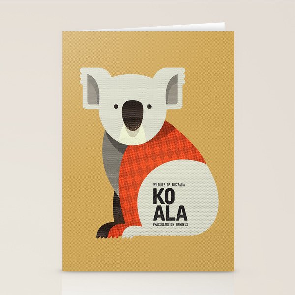 Hello Koala Stationery Card Gallery Image 1
