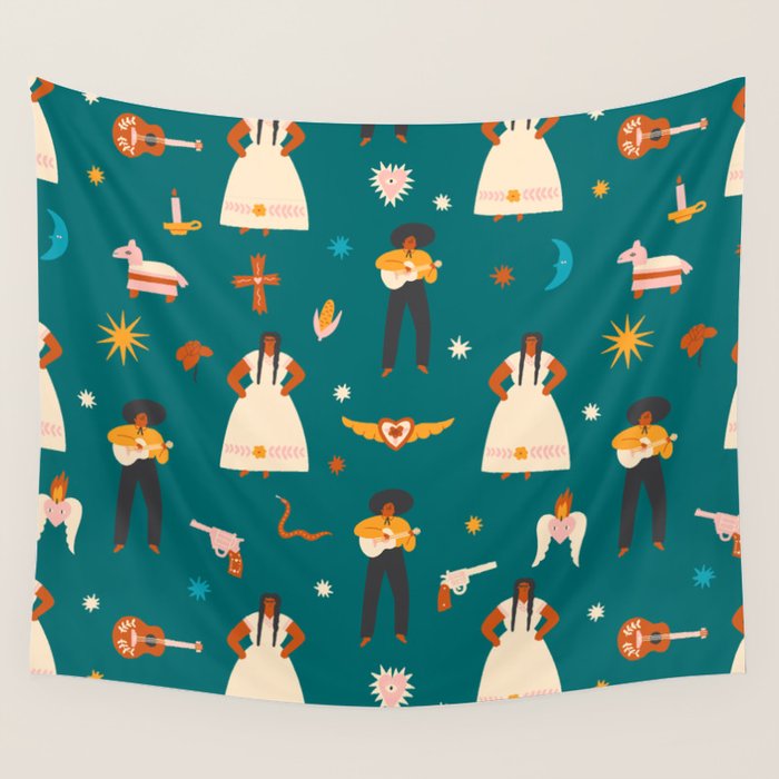 La vida buena Wall Tapestry Gallery Image 4