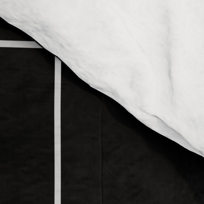 Mid Century Modern Stars (Black) Comforter Gallery Image 4
