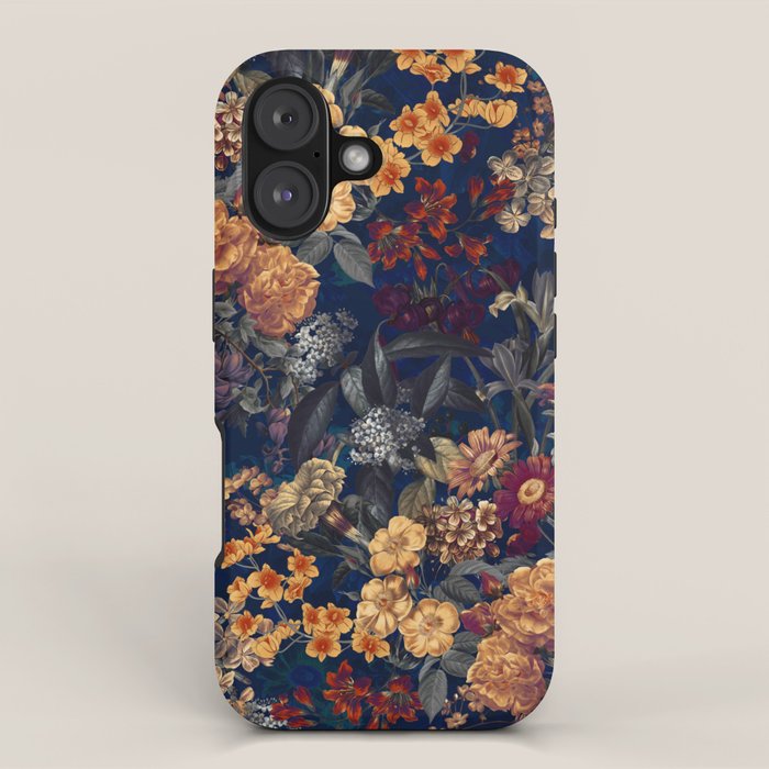 Blooming Oasis IV - Night iPhone Case Gallery Image 1