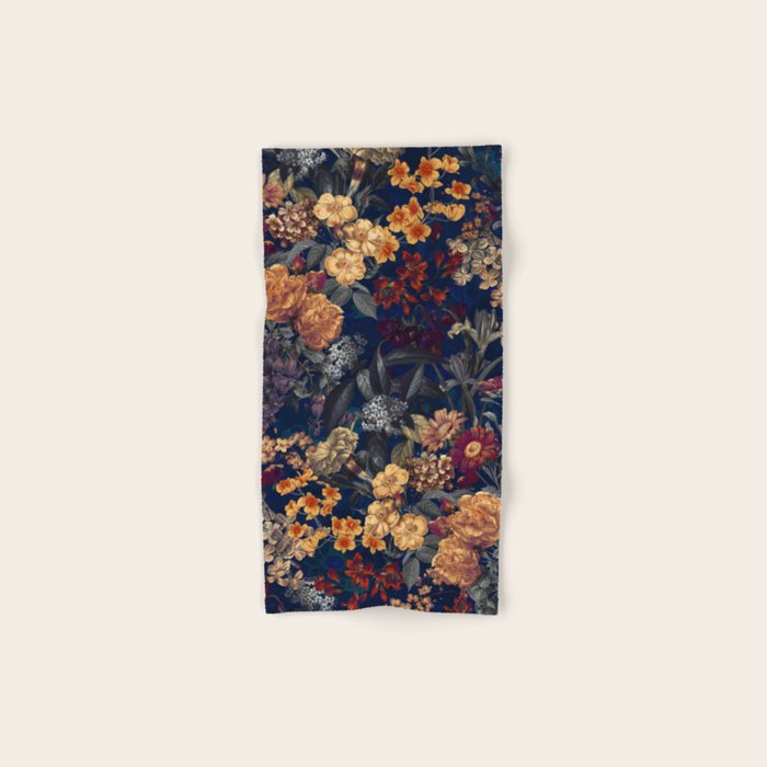 Blooming Oasis IV - Night Bath Towel Gallery Image 1