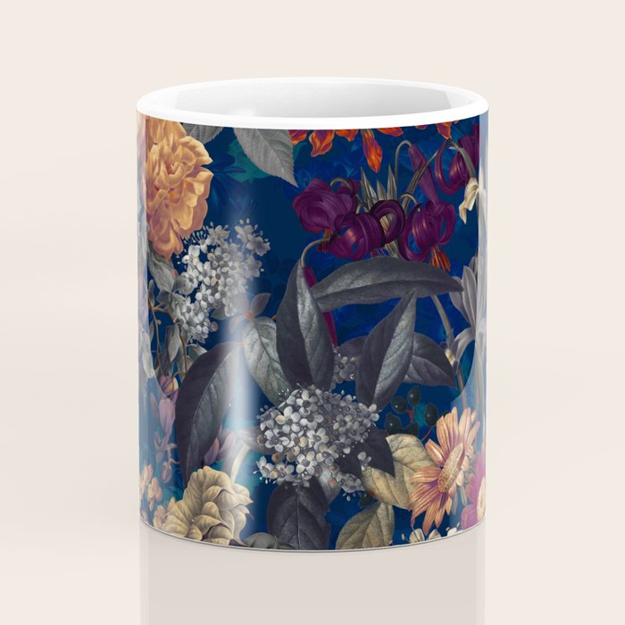 Blooming Oasis IV - Night Coffee Mug Gallery Image 4