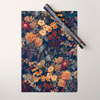 Blooming Oasis IV - Night Wrapping Paper Gallery Image 1