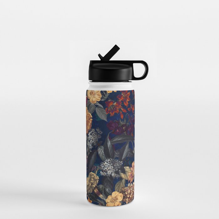 Blooming Oasis IV - Night Water Bottle Gallery Image 1