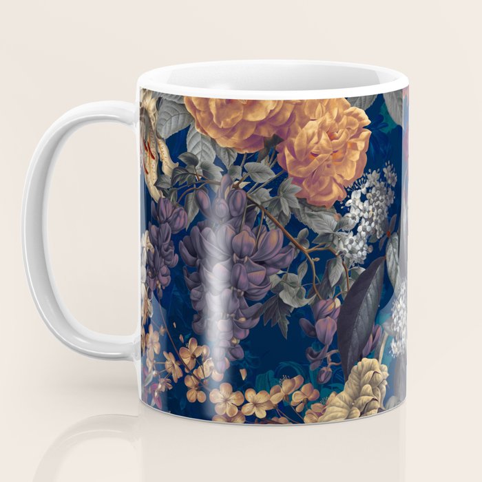 Blooming Oasis IV - Night Coffee Mug Gallery Image 3