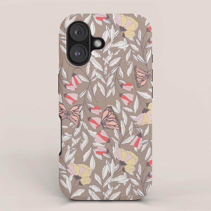 Monarch garden 002 iPhone Case Gallery Image 1