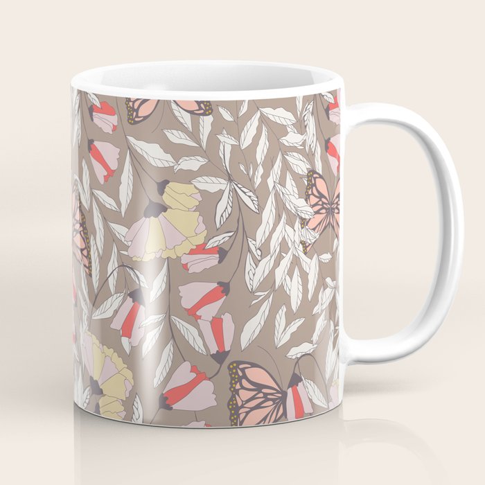 Monarch garden 002 Coffee Mug Gallery Image 1