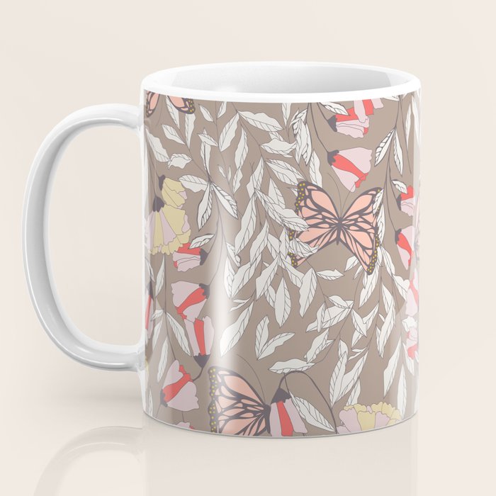 Monarch garden 002 Coffee Mug Gallery Image 3