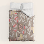 Monarch garden 002 Duvet Cover Gallery Image 6