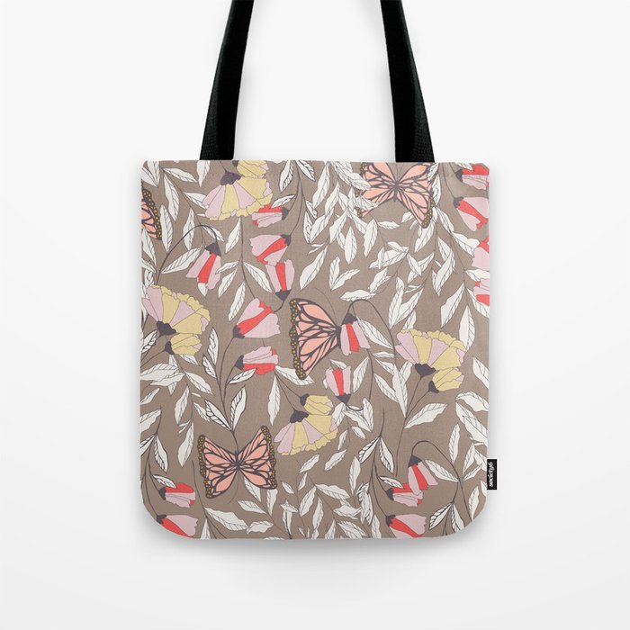 Monarch garden 002 Tote Bag Gallery Image 1
