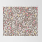 Monarch garden 002 Throw Blanket Gallery Image 2