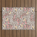 Monarch garden 002 Outdoor Rug Gallery Image 1