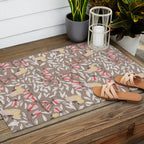 Monarch garden 002 Outdoor Rug Gallery Image 2