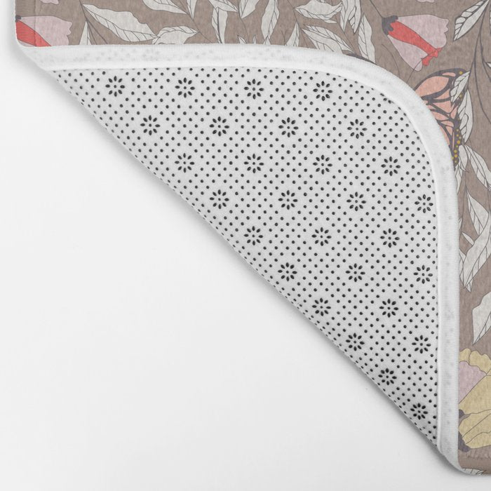 Monarch garden 002 Bath Mat Gallery Image 2