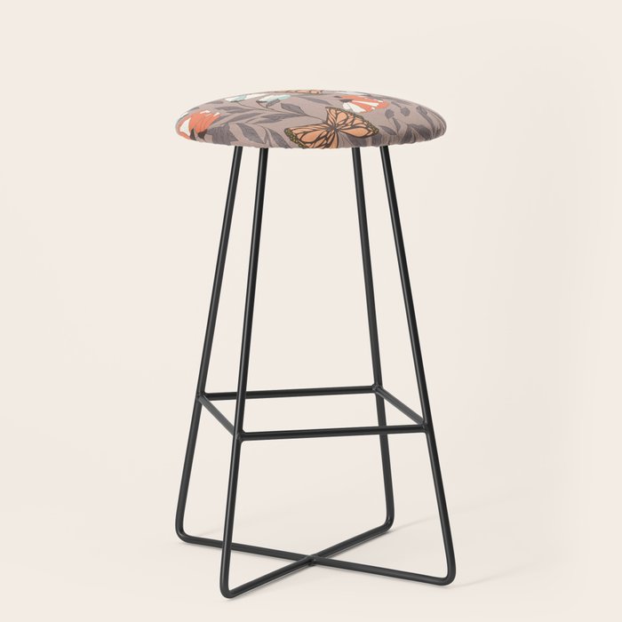 Monarch garden 004 Stool Gallery Image 1