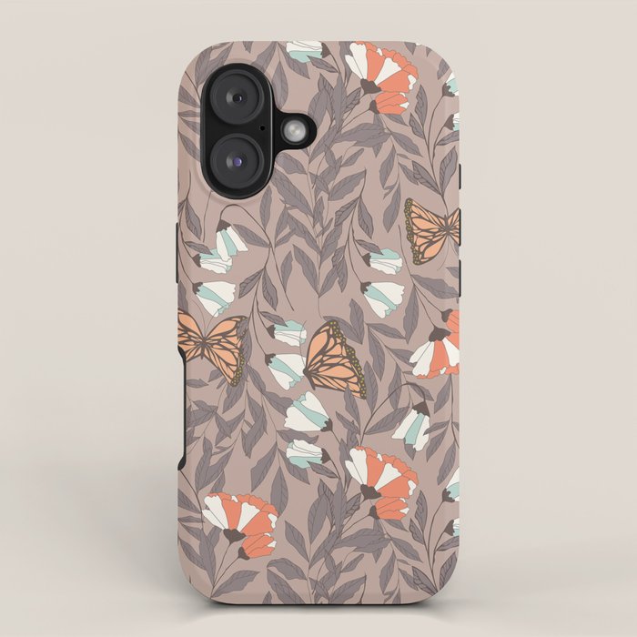 Monarch garden 004 iPhone Case Gallery Image 1
