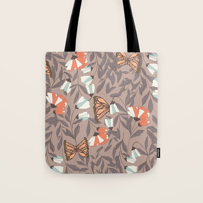 Monarch garden 004 Tote Bag Gallery Image 1