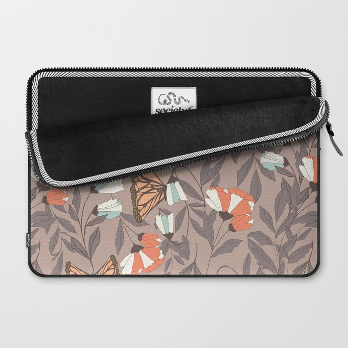 Monarch garden 004 Laptop Sleeve Gallery Image 2