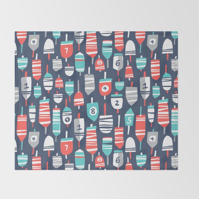 Oh Buoy! Throw Blanket Gallery Image 2