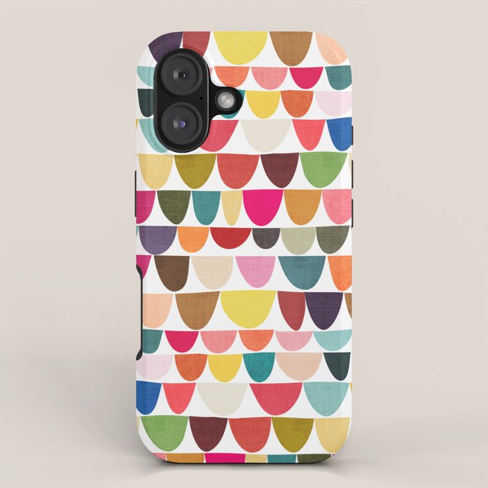 Fish scales pattern iPhone Case Gallery Image 1
