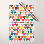 Fish scales pattern Wrapping Paper Gallery Image 1