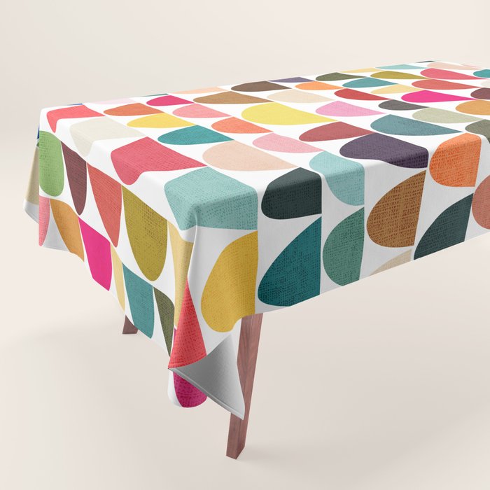 Fish scales pattern Tablecloth