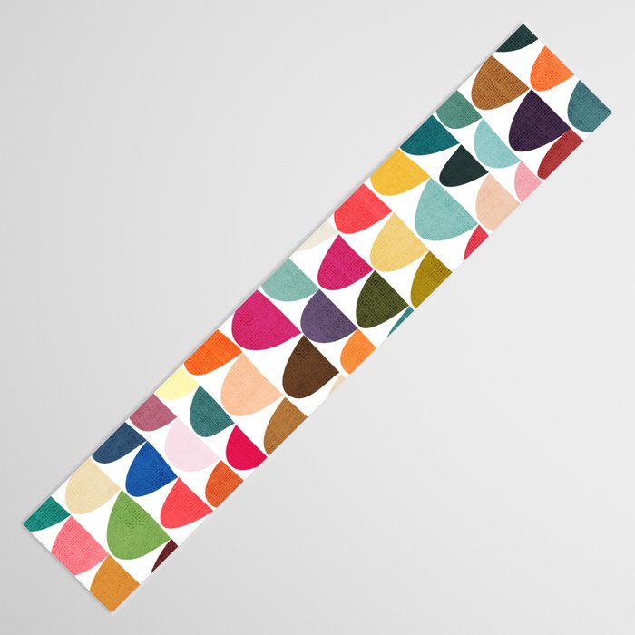 Fish scales pattern Table Runner Gallery Image 3