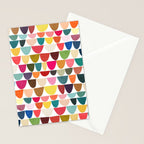 Fish scales pattern Stationery Card Gallery Image 2