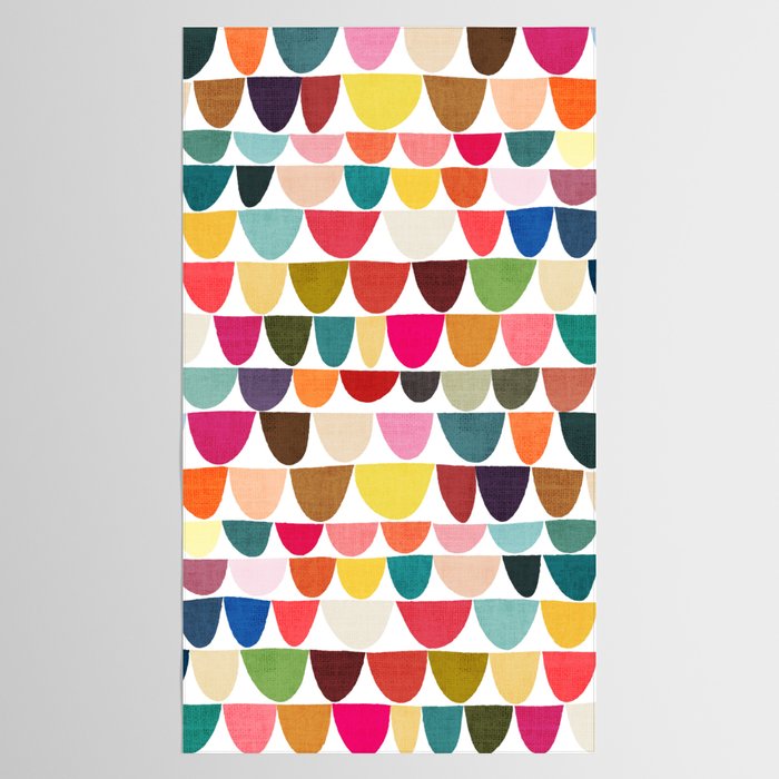 Fish scales pattern Tablecloth Gallery Image 2