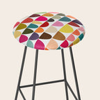 Fish scales pattern Stool Gallery Image 2