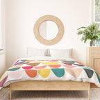 Fish scales pattern Duvet Cover Gallery Image 3