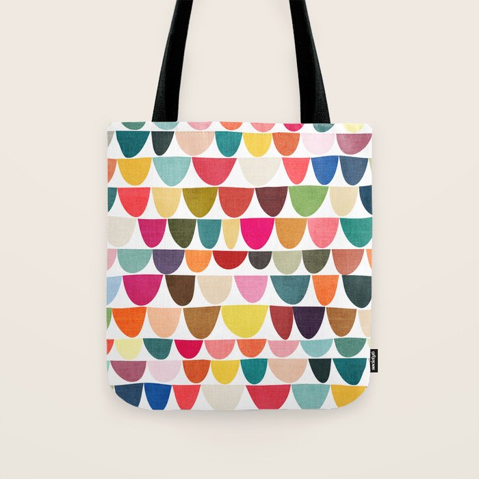 Fish scales pattern Tote Bag Gallery Image 1