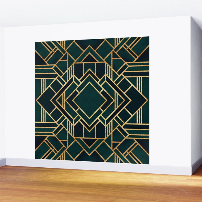 Art Deco 2 Wall Mural Gallery Image 2