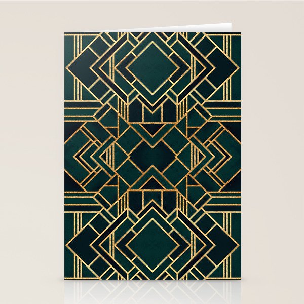 Art Deco 2 Stationery Card Gallery Image 1