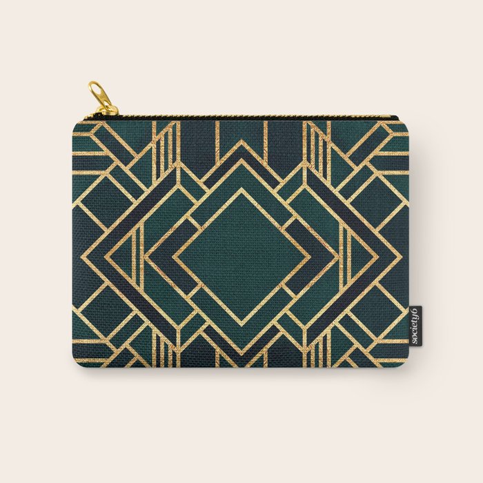 Art Deco 2 Carry All Pouch Gallery Image 1