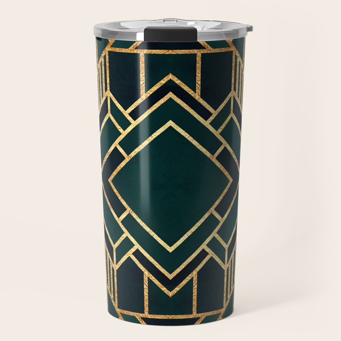 Art Deco 2 Travel Mug Gallery Image 1
