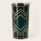 Art Deco 2 Travel Mug Gallery Image 1