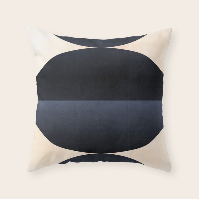Abstract Shapes 21 Throw Pillow Gallery Image 6