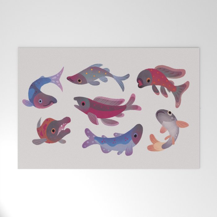 Salmon Welcome Mat Gallery Image 1