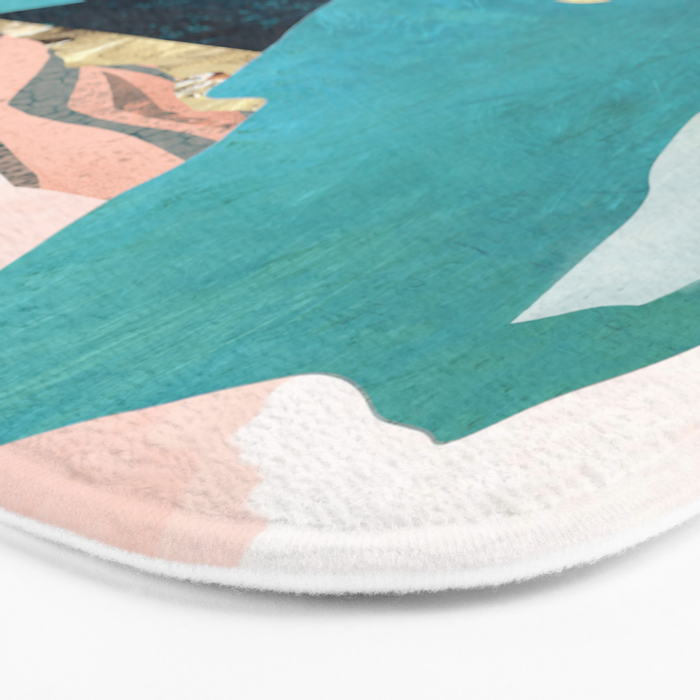 Mint Mountains Bath Mat Gallery Image 3