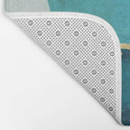 Mint Mountains Bath Mat Gallery Image 2