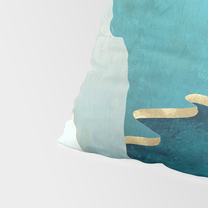 Mint Mountains Pillow Sham Gallery Image 4