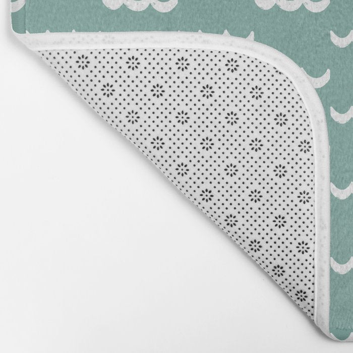 Waves Press On Bath Mat Gallery Image 2