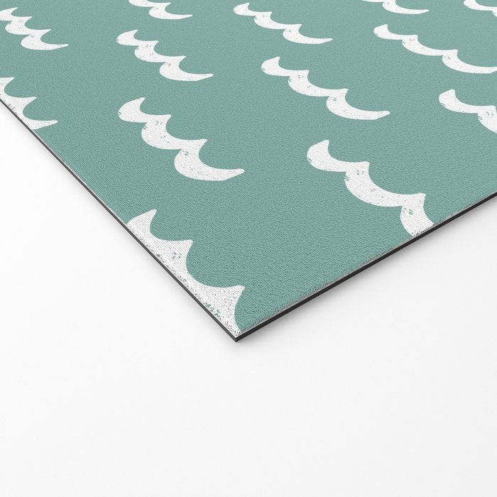 Waves Press On Welcome Mat Gallery Image 2