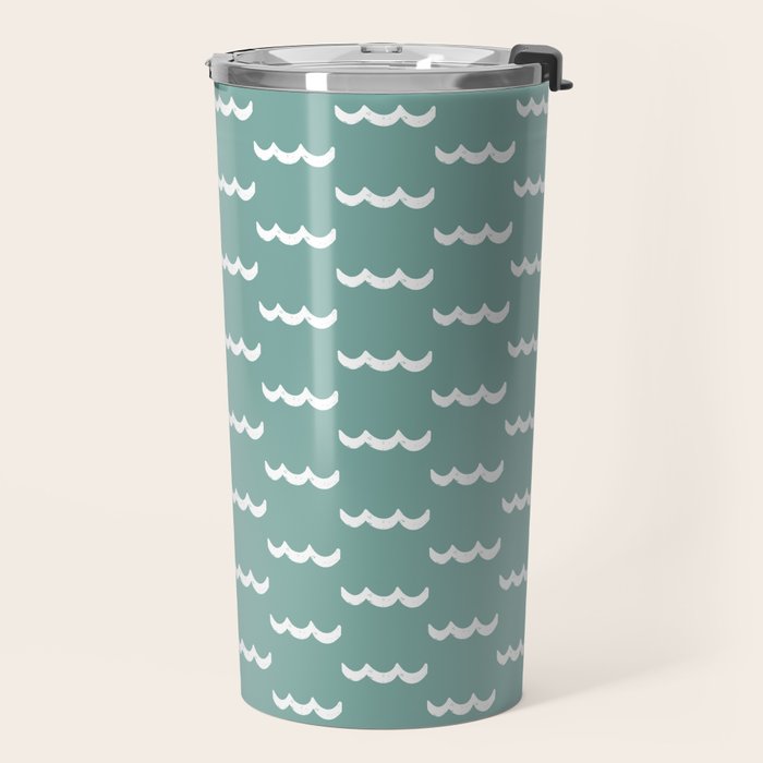 Waves Press On Travel Mug Gallery Image 2