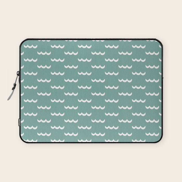 Waves Press On Laptop Sleeve Gallery Image 1